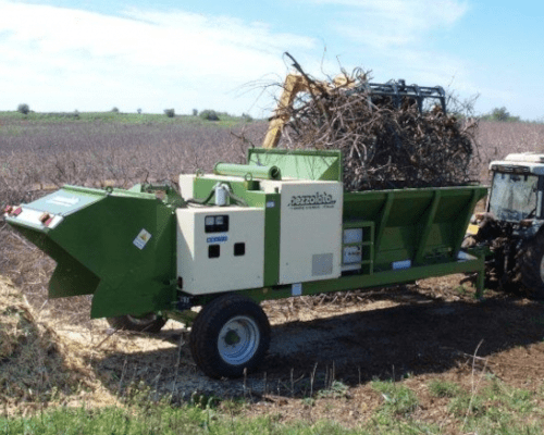 Biomassza aprítógépek